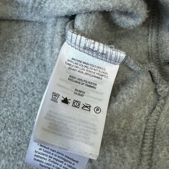 COLUMBIA Womens Benton Springs Half Zip Fleece Pullover Gray - Picture 7 of 9